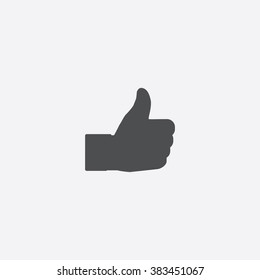 Vector thumb Like Icon