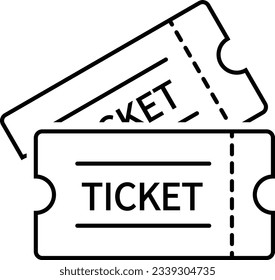 Vector Ticket and Coupon Icon Set