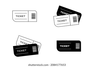 Iconos de los vectores fijados en fondo blanco.