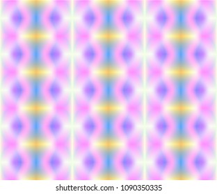 Vector tie dye seamless pattern. Chinese Shibori print. Ink textured japanese background. Modern Indian batik wallpaper tile. Watercolor endless backdrop.