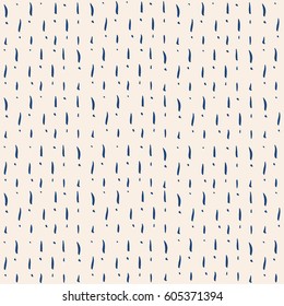 Vector tie dye seamless pattern. Hand drawn shibori print. Ink textured japanese background. Modern batik wallpaper tile. Watercolor indigo endless backdrop.