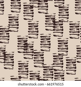 Vector tie dye seamless pattern. Hand drawn shibori print. Ink textured japanese background. Modern batik wallpaper tile. Watercolor monochrome endless backdrop. Black and white monochrome swimwear.