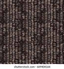 Vector tie dye seamless pattern. Hand drawn shibori print. Ink textured japanese background. Modern batik wallpaper tile. Watercolor monochrome endless backdrop. 