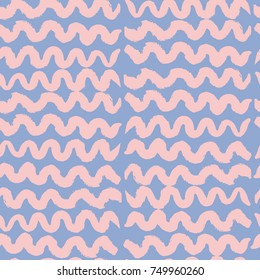 Vector tie dye seamless pattern. Hand drawn shibori print. Ink textured japanese background. Modern batic wallpaper tile. Watercolor endless backdrop.