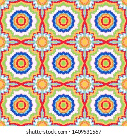 Vector tie dye shibori print. Seamless hand drawn pattern. Ink textured japanese background. Modern batik, wallpaper, tile. Watercolor endless backdrop.