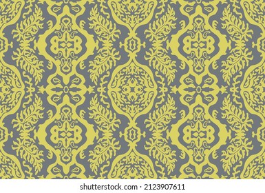 Huella shibori de tinte vectorial. Patrón dibujado a mano sin inconveniente. La tinta textura el fondo japonés. Baldosa de papel de batik moderno. Fondo interminable de acuarela.