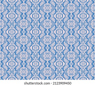 Vector tie dye shibori print. Seamless hand drawn pattern. Ink textured japanese background. Modern batik wallpaper tile. Watercolor endless backdrop.