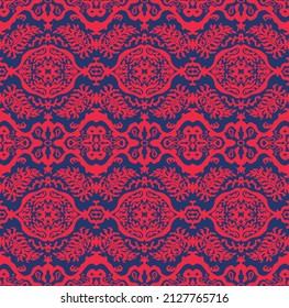 Vector tie dye shibori print. Seamless hand drawn pattern. Ink textured japanese background. Modern batik wallpaper tile. Watercolor endless backdrop.