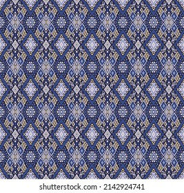 Farbstoff Shibori-Schriftzeichen aus Vektorband. Nahtlose, handgezeichnete Muster. Tintenfisch strukturierter japanischer Hintergrund. Moderne Batik-Tapete. Aquarellfarben, unendlicher Hintergrund.