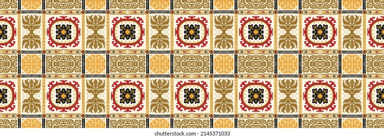 Huella shibori de tinte vectorial. Patrón dibujado a mano sin inconveniente. La tinta textura el fondo japonés. Baldosa de papel de batik moderno. Fondo interminable de acuarela.