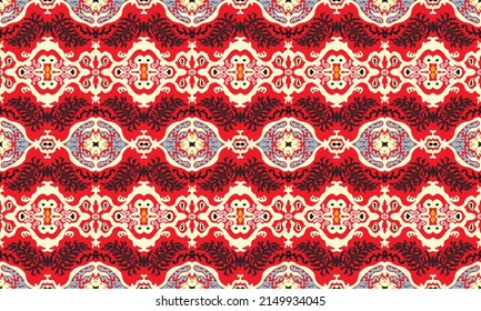 Huella shibori de tinte vectorial. Patrón dibujado a mano sin inconveniente. La tinta textura el fondo japonés. Baldosa de papel de batik moderno. Fondo interminable de acuarela.