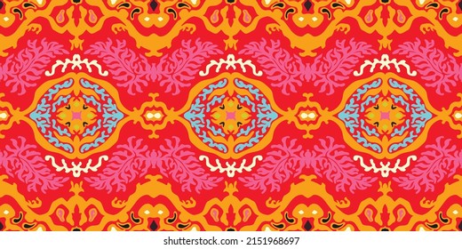 Vector tie dye shibori print. Seamless hand drawn pattern. Ink textured japanese background. Modern batik wallpaper tile. Watercolor endless backdrop.
