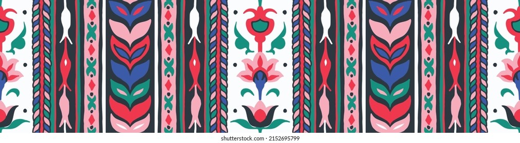 Vector tie dye shibori print. Seamless hand drawn pattern. Ink textured japanese background. Modern batik wallpaper tile. Watercolor endless backdrop.