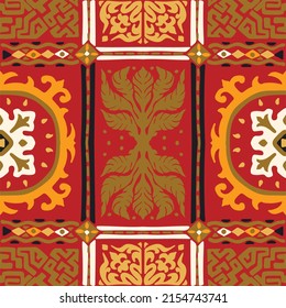 Huella shibori de tinte vectorial. Patrón dibujado a mano sin inconveniente. La tinta textura el fondo japonés. Baldosa de papel de batik moderno. Fondo interminable de acuarela.