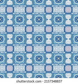Vector tie dye shibori print. Seamless hand drawn pattern. Ink textured japanese background. Modern batik wallpaper tile. Watercolor endless backdrop.