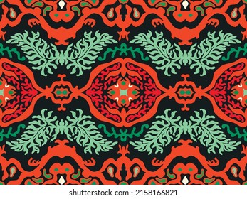 Vector tie dye shibori print. Seamless hand drawn pattern. Ink textured japanese background. Modern batik wallpaper tile. Watercolor endless backdrop.