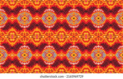 Huella shibori de tinte vectorial. Patrón dibujado a mano sin inconveniente. La tinta textura el fondo japonés. Baldosa de papel de batik moderno. Fondo interminable de acuarela.