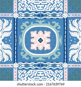 Vector tie dye shibori print. Seamless hand drawn pattern. Ink textured japanese background. Modern batik wallpaper tile. Watercolor endless backdrop.