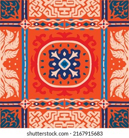Huella shibori de tinte vectorial. Patrón dibujado a mano sin inconveniente. La tinta textura el fondo japonés. Baldosa de papel de batik moderno. Fondo interminable de acuarela.
