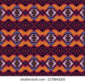 Vector tie dye shibori print. Seamless hand drawn pattern. Ink textured japanese background. Modern batik wallpaper tile. Watercolor endless backdrop.