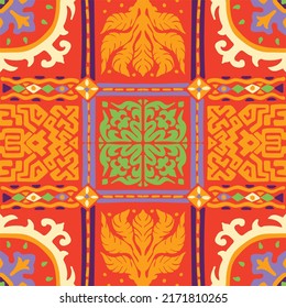 Huella shibori de tinte vectorial. Patrón dibujado a mano sin inconveniente. La tinta textura el fondo japonés. Baldosa de papel de batik moderno. Fondo interminable de acuarela.