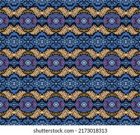 Huella shibori de tinte vectorial. Patrón dibujado a mano sin inconveniente. La tinta textura el fondo japonés. Baldosa de papel de batik moderno. Fondo interminable de acuarela.