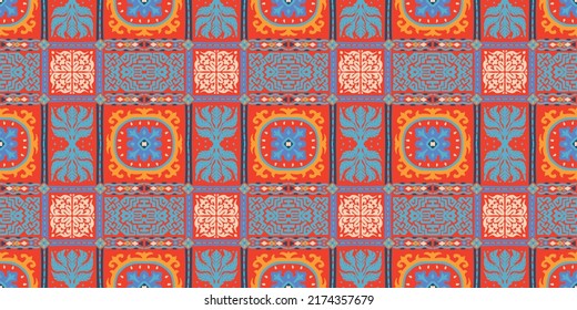 Vector tie dye shibori print. Seamless hand drawn pattern. Ink textured japanese background. Modern batik wallpaper tile. Watercolor endless backdrop.