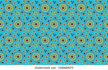 Vector tie dye shibori print. Seamless hand drawn pattern. Ink textured japanese background. Modern batik wallpaper tile. Watercolor endless backdrop.