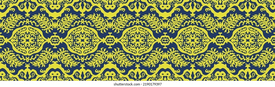 Vector tie dye shibori print. Seamless hand drawn pattern. Ink textured japanese background. Modern batik wallpaper tile. Watercolor endless backdrop.