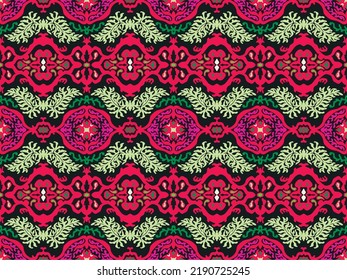 Vector tie dye shibori print. Seamless hand drawn pattern. Ink textured japanese background. Modern batik wallpaper tile. Watercolor endless backdrop.