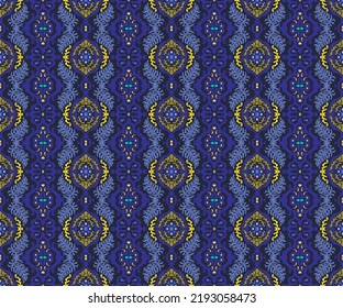 Vector tie dye shibori print. Seamless hand drawn pattern. Ink textured japanese background. Modern batik wallpaper tile. Watercolor endless backdrop.