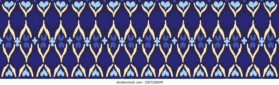 Vector tie dye shibori print. Seamless hand drawn pattern. Ink textured japanese background. Modern batik wallpaper tile. Watercolor endless backdrop.