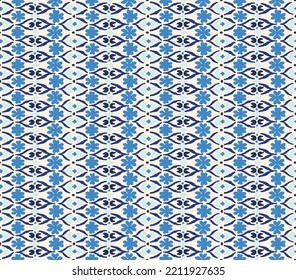 Huella shibori de tinte vectorial. Patrón dibujado a mano sin inconveniente. La tinta textura el fondo japonés. Baldosa de papel de batik moderno. Fondo interminable de acuarela.
