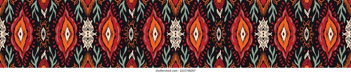Huella shibori de tinte vectorial. Patrón dibujado a mano sin inconveniente. La tinta textura el fondo japonés. Baldosa de papel de batik moderno. Fondo interminable de acuarela.