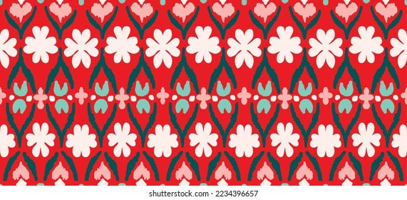 Vector tie dye shibori print. Seamless hand drawn pattern. Ink textured japanese background. Modern batik wallpaper tile. Watercolor endless backdrop.
