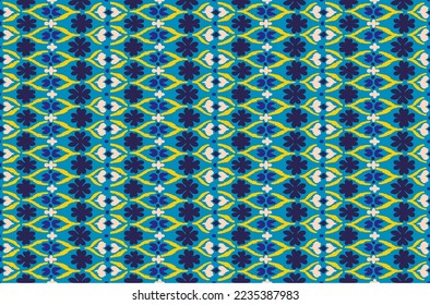 Huella shibori de tinte vectorial. Patrón dibujado a mano sin inconveniente. La tinta textura el fondo japonés. Baldosa de papel de batik moderno. Fondo interminable de acuarela.