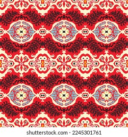 Huella shibori de tinte vectorial. Patrón dibujado a mano sin inconveniente. La tinta textura el fondo japonés. Baldosa de papel de batik moderno. Fondo interminable de acuarela.