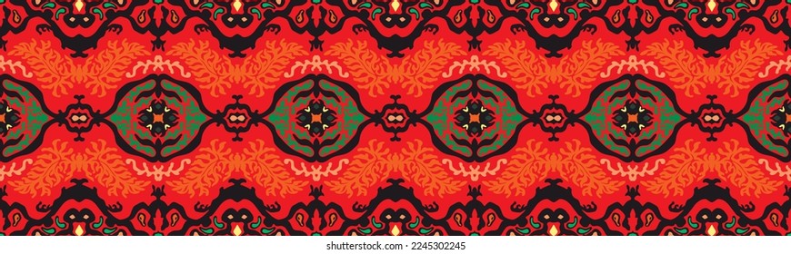 Vector tie dye shibori print. Seamless hand drawn pattern. Ink textured japanese background. Modern batik wallpaper tile. Watercolor endless backdrop.