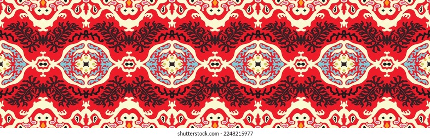 Huella shibori de tinte vectorial. Patrón dibujado a mano sin inconveniente. La tinta textura el fondo japonés. Baldosa de papel de batik moderno. Fondo interminable de acuarela.