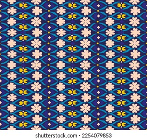Huella shibori de tinte vectorial. Patrón dibujado a mano sin inconveniente. La tinta textura el fondo japonés. Baldosa de papel de batik moderno. Fondo interminable de acuarela.