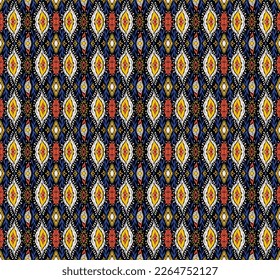 Farbstoff Shibori-Schriftzeichen aus Vektorband. Nahtlose, handgezeichnete Muster. Tintenfisch strukturierter japanischer Hintergrund. Moderne Batik-Tapete. Aquarellfarben, unendlicher Hintergrund.