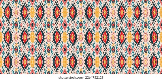Vector tie dye shibori print. Seamless hand drawn pattern. Ink textured japanese background. Modern batik wallpaper tile. Watercolor endless backdrop.