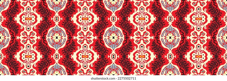 Huella shibori de tinte vectorial. Patrón dibujado a mano sin inconveniente. La tinta textura el fondo japonés. Baldosa de papel de batik moderno. Fondo interminable de acuarela.