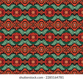 Farbstoff Shibori-Schriftzeichen aus Vektorband. Nahtlose, handgezeichnete Muster. Tintenfisch strukturierter japanischer Hintergrund. Moderne Batik-Tapete. Aquarellfarben, unendlicher Hintergrund.