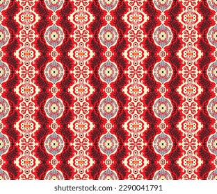 Vector tie dye shibori print. Seamless hand drawn pattern. Ink textured japanese background. Modern batik wallpaper tile. Watercolor endless backdrop.