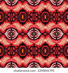 Huella shibori de tinte vectorial. Patrón dibujado a mano sin inconveniente. La tinta textura el fondo japonés. Baldosa de papel de batik moderno. Fondo interminable de acuarela.