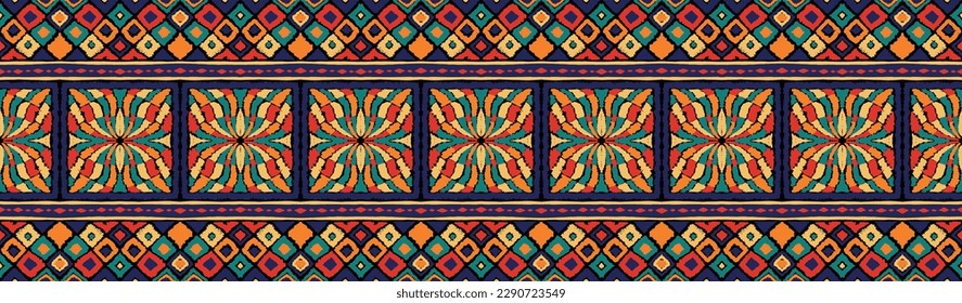 Huella shibori de tinte vectorial. Patrón dibujado a mano sin inconveniente. La tinta textura el fondo japonés. Baldosa de papel de batik moderno. Fondo interminable de acuarela.