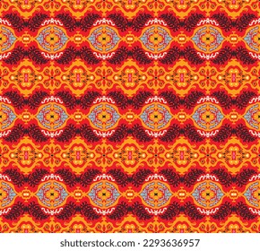 Vector tie dye shibori print. Seamless hand drawn pattern. Ink textured japanese background. Modern batik wallpaper tile. Watercolor endless backdrop.