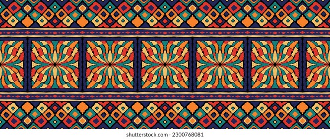 Huella shibori de tinte vectorial. Patrón dibujado a mano sin inconveniente. La tinta textura el fondo japonés. Baldosa de papel de batik moderno. Fondo interminable de acuarela.