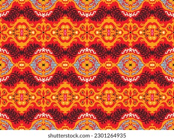 Huella shibori de tinte vectorial. Patrón dibujado a mano sin inconveniente. La tinta textura el fondo japonés. Baldosa de papel de batik moderno. Fondo interminable de acuarela.